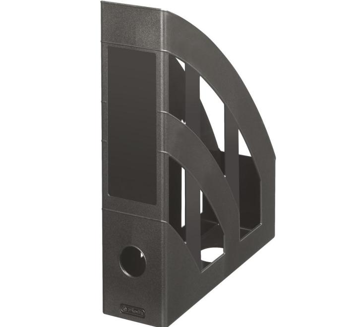 Irattartó műanyag A4 fekete classic