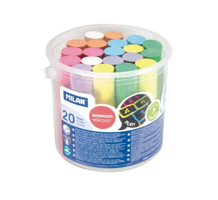 Szines aszfalt kréta 20/szett Milan