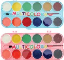 Acuarele 12 culori Multicolora AR123