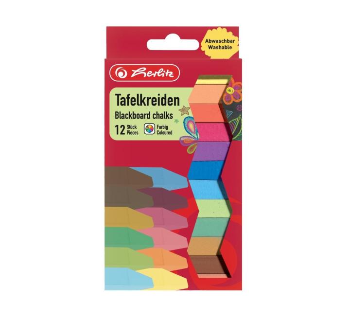 Szines kréta 12/doboz Herlitz
