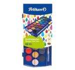 Vízfesték F455, 22 szín + 1 tubus cink fehér