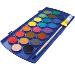 Vízfesték F455, 22 szín + 1 tubus cink fehér