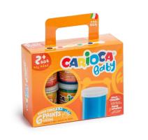 Tempera Baby Finger Carioca 6 x 80 ml