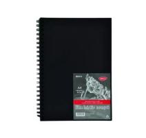 Bloc hartie neagra A4 30 file neagra Daco