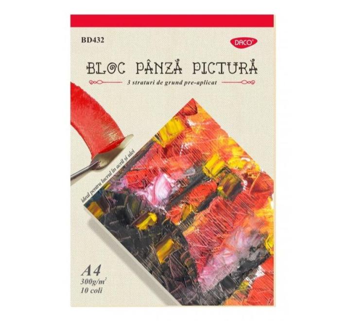 Vászon blokk A4 300g 10 lap