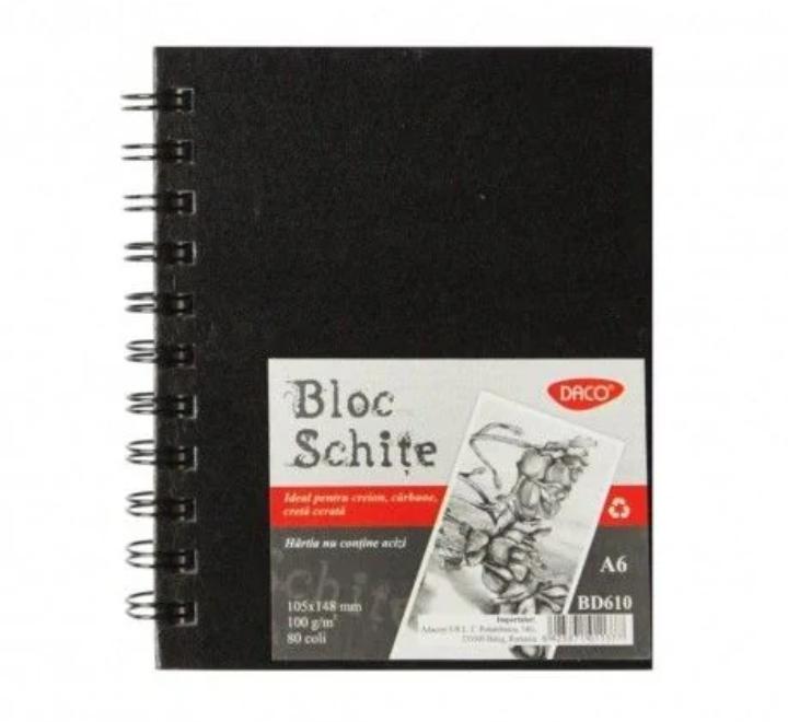 Vázlatfüzet A6 100g fehér