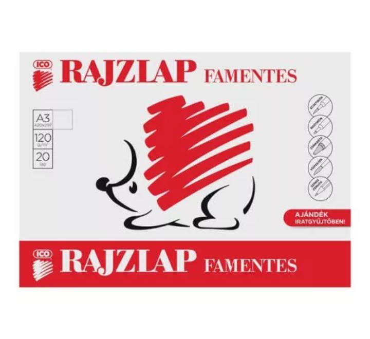 Rajztömb  A3 10 lap ICO