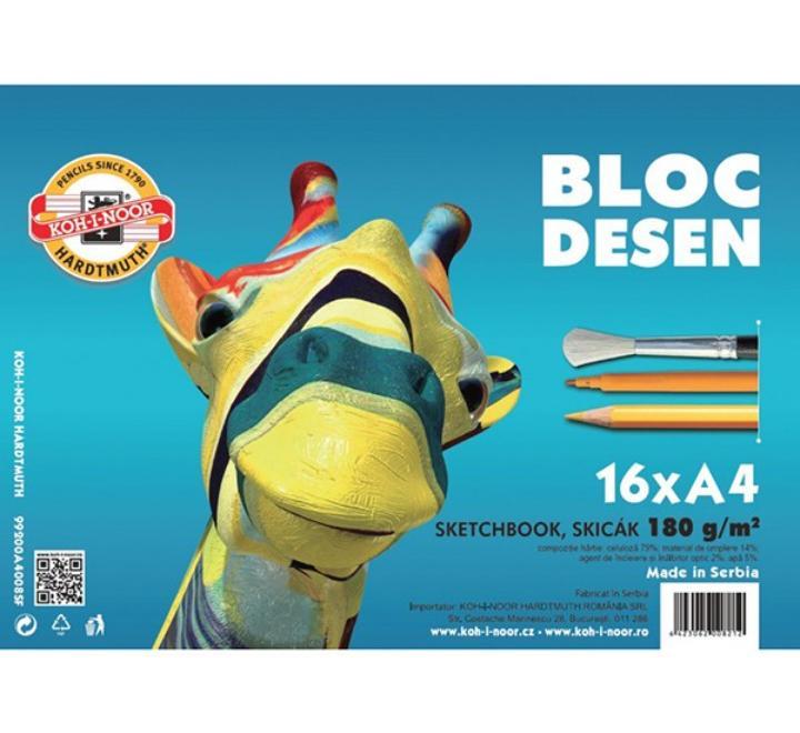 Rajztömb  A4 16 file 180g Koh-I-Noor