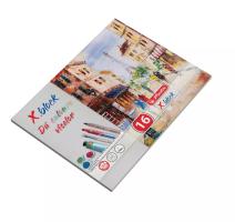 Bloc desen X.Block A4 15file 300g