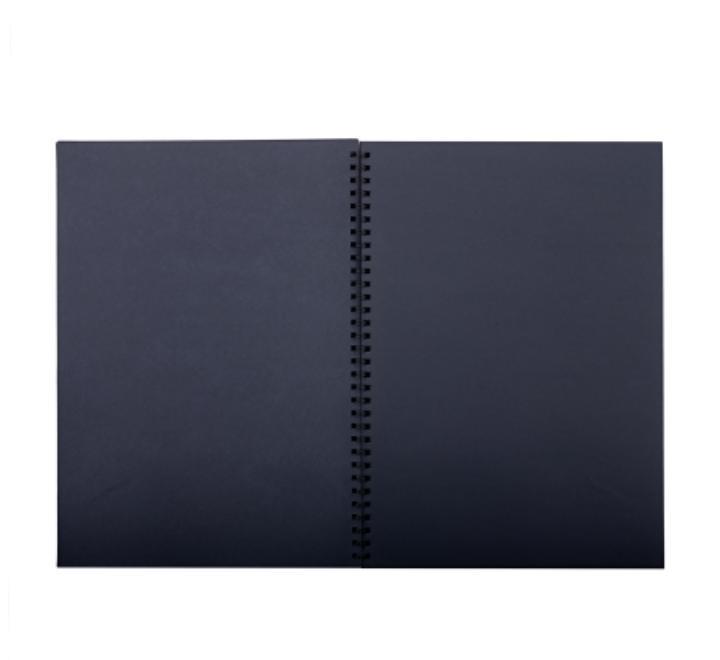 Vázlatfüzet A3 140g fekete lapú