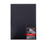 Vázlatfüzet A3 140g fekete lapú