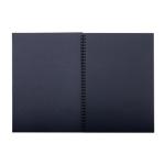 Vázlatfüzet A3 140g fekete lapú