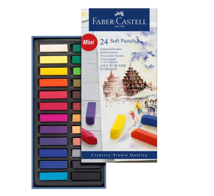 Pastell kréta 24 szín Faber Castell