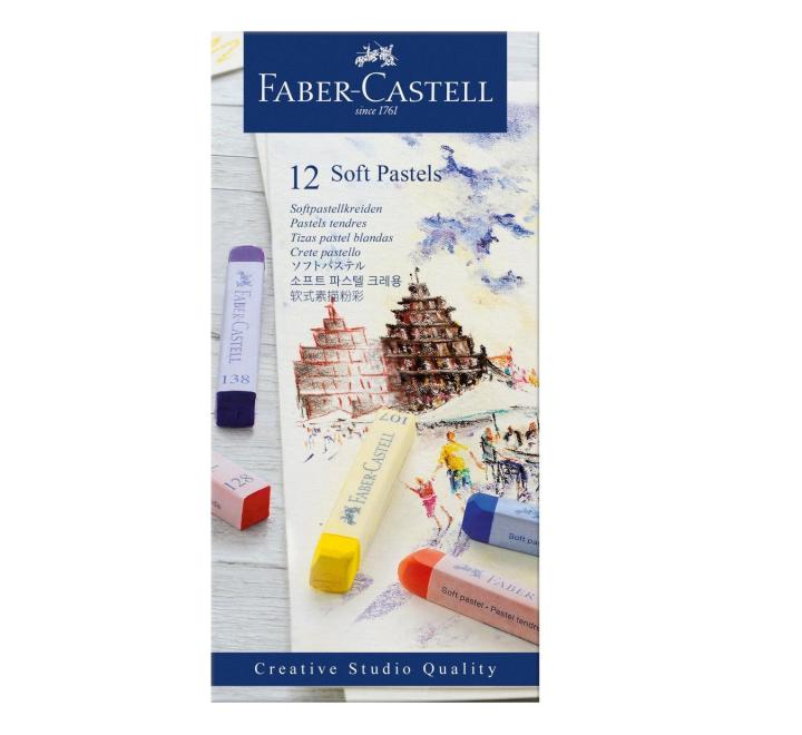 Pastell kréta 12 szín Faber Castell