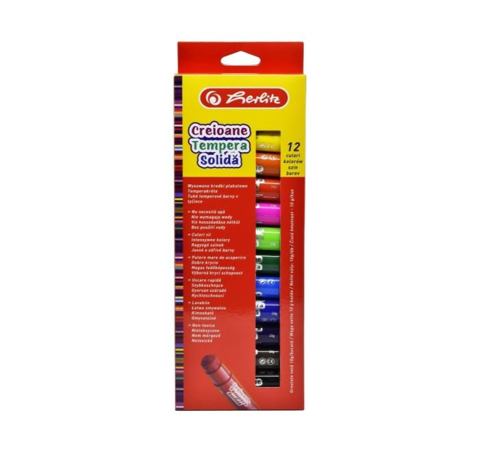 Tempera ceruza 12 szín Herlitz