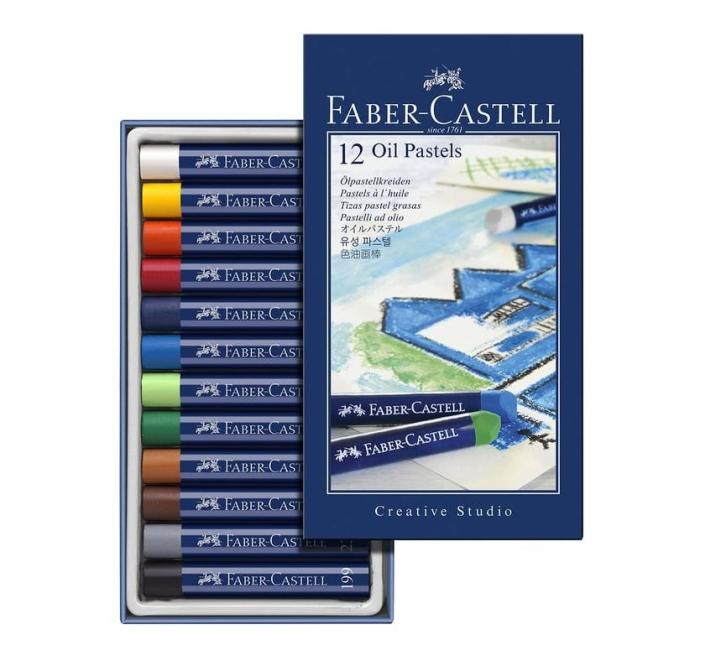 Olajpasztell kréta 12 szín Faber-Castell