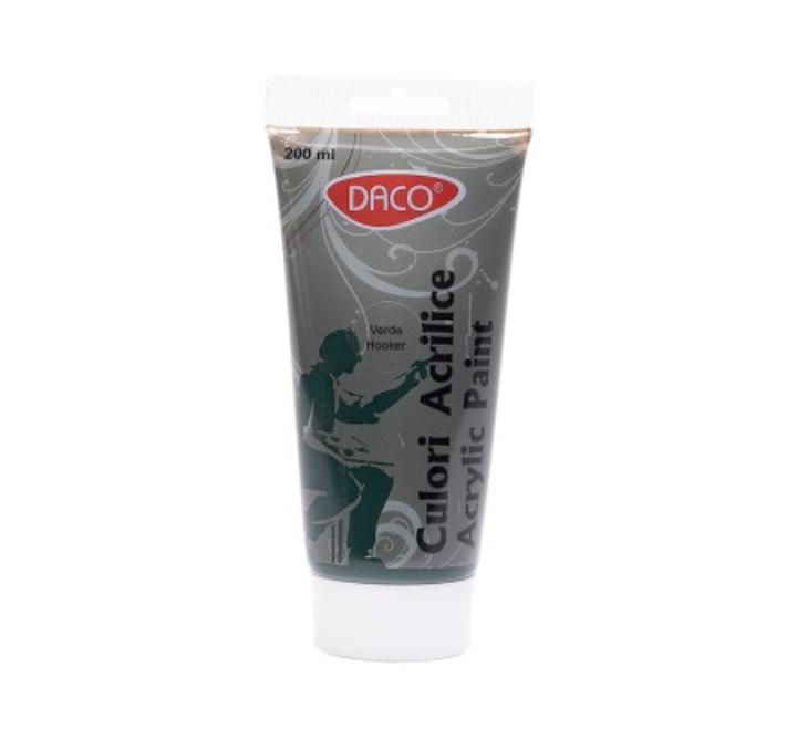 Akrilfesték 200ml hooker-zöld Daco