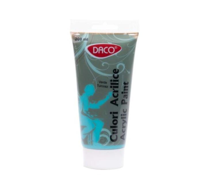 Akrilfesték 200ml türkiz zöld Daco