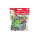 Krokodil-Tigris-Állatkert figura