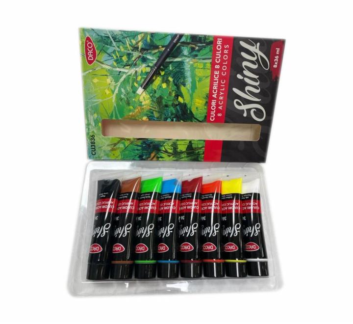 Akril 8 szín 36ml Daco