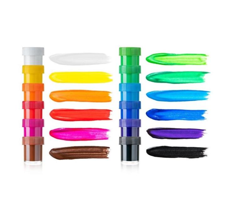 Akrilfesték 12 szín Daco