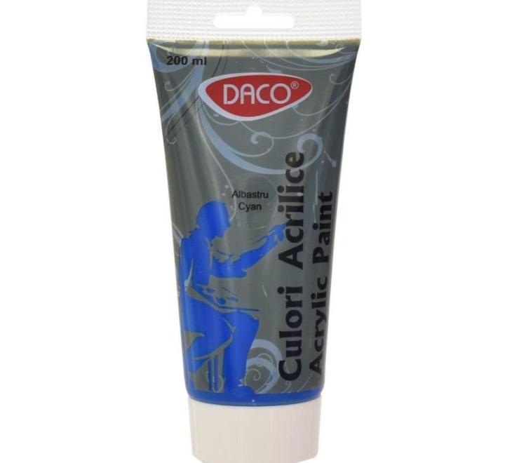 Akrilfesték 200ml ciánkék Daco