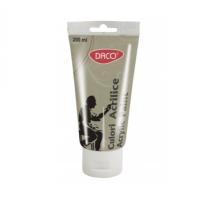 Culori acril 200ml gri inchis Daco