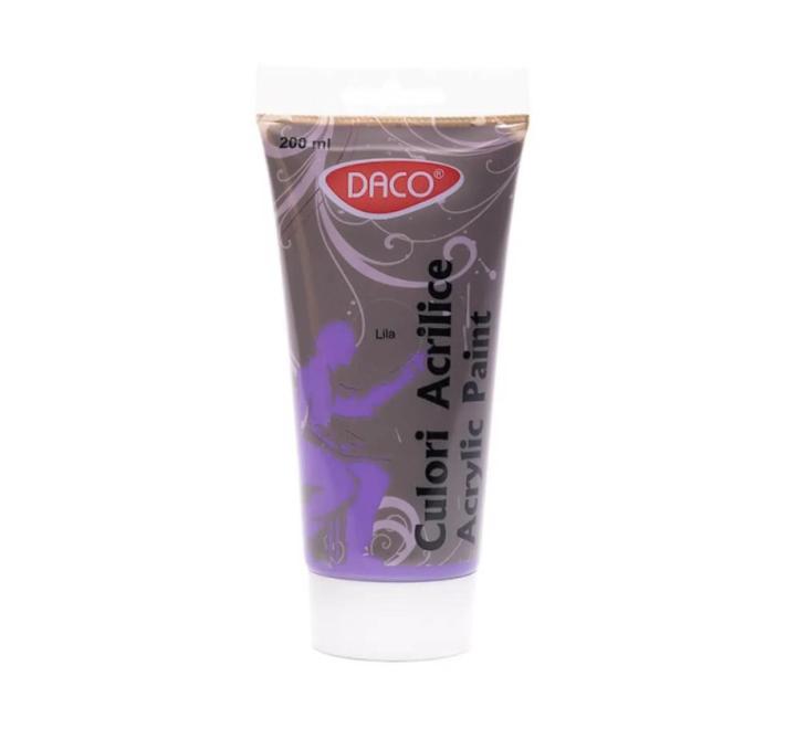Akrilfesték 200ml lila Daco