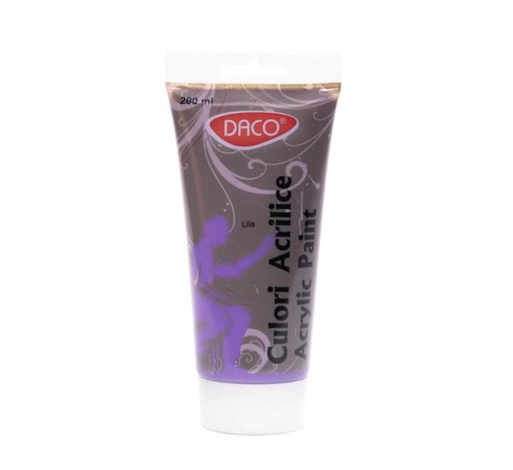 Akrilfesték 200ml lila Daco
