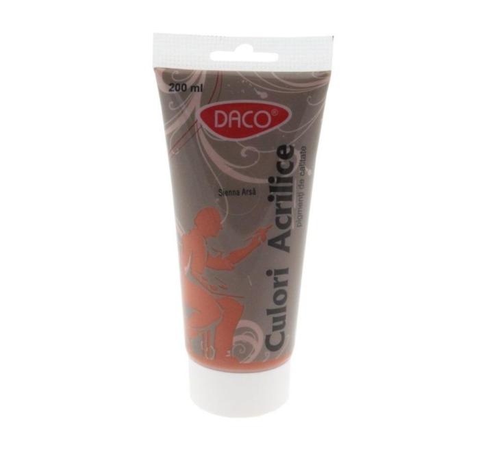 Akrilfesték 200ml égetett sziena Daco