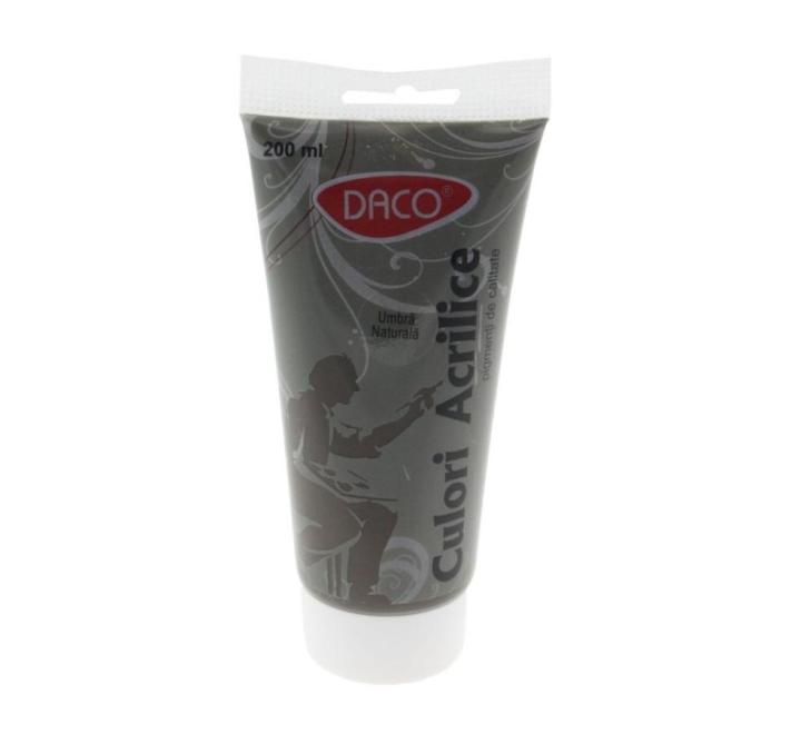 Akrilfesték 200ml umbra Daco