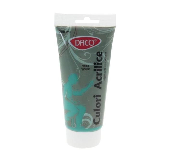 Akrilfesték 200ml króm-oxid-zöld tüzes Daco