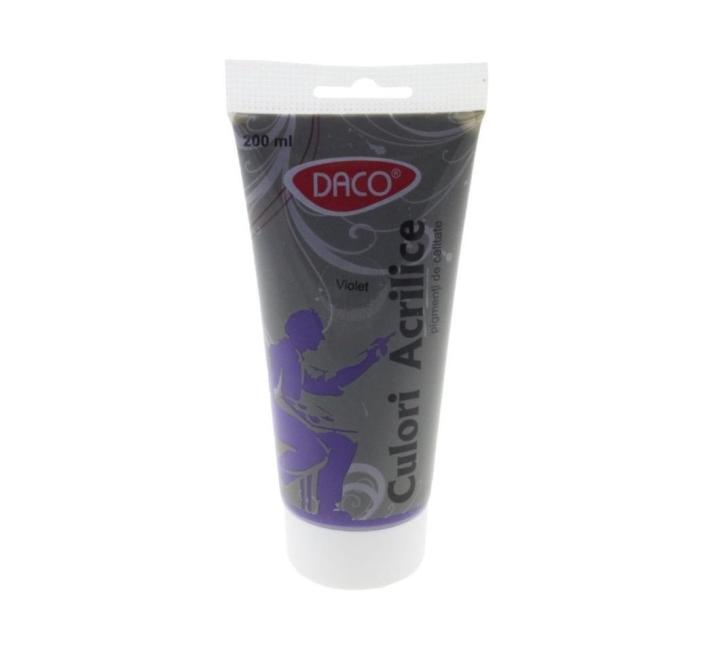 Akrilfesték 200ml lila Daco