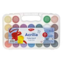 Culori acril 25 culori Daco