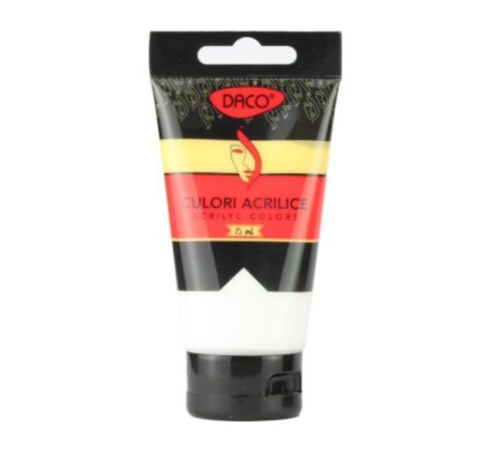 Akrilfesték 75ml titánfehér Daco
