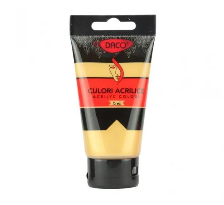 Akrilfesték 75ml arany Daco