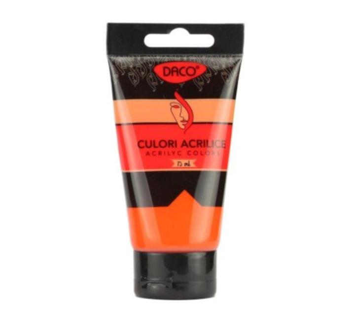 Akrilfesték 75ml narancssárga Daco