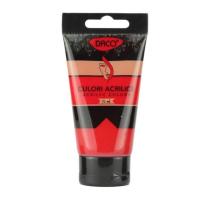 Akrilfesték 75ml piros Daco