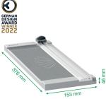 Leitz home precíziós A4 8 lapos tárcsás guillotine