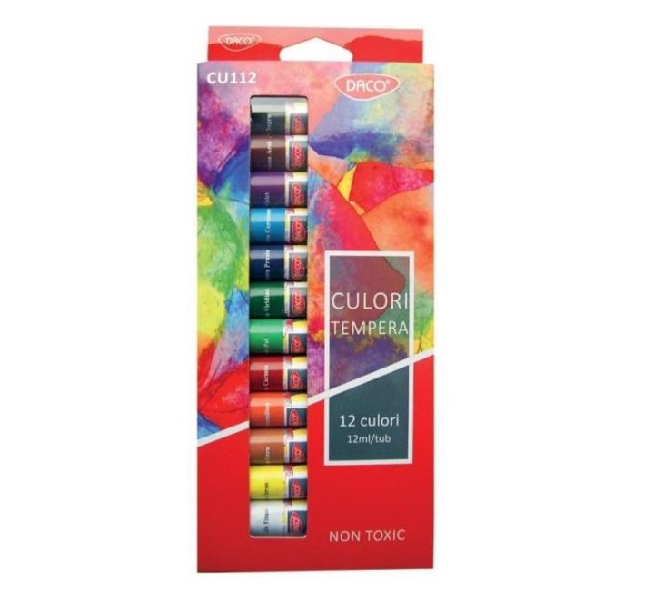 Tempera 12 szín Daco CU112