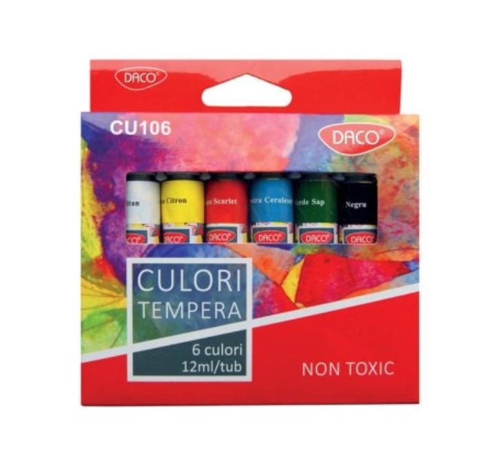 Tempera 6 szín Daco CU106