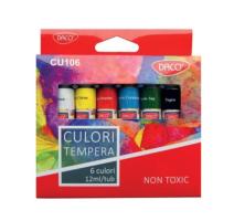 Tempera 6 szín Daco CU106