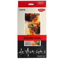 Culori ulei 10 culori 22ml artist Daco
