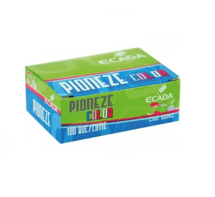 Színes rajzszeg 100db Ecada