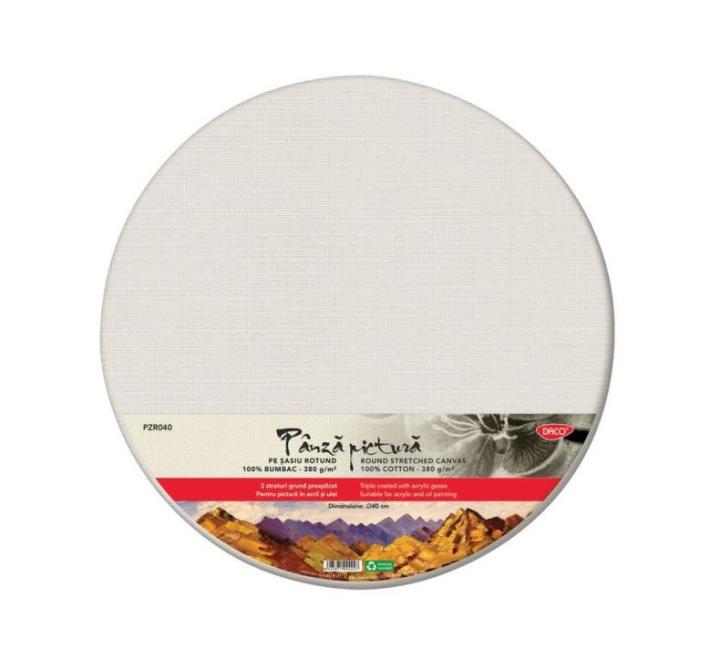 Festővászon kerek 30cm Daco