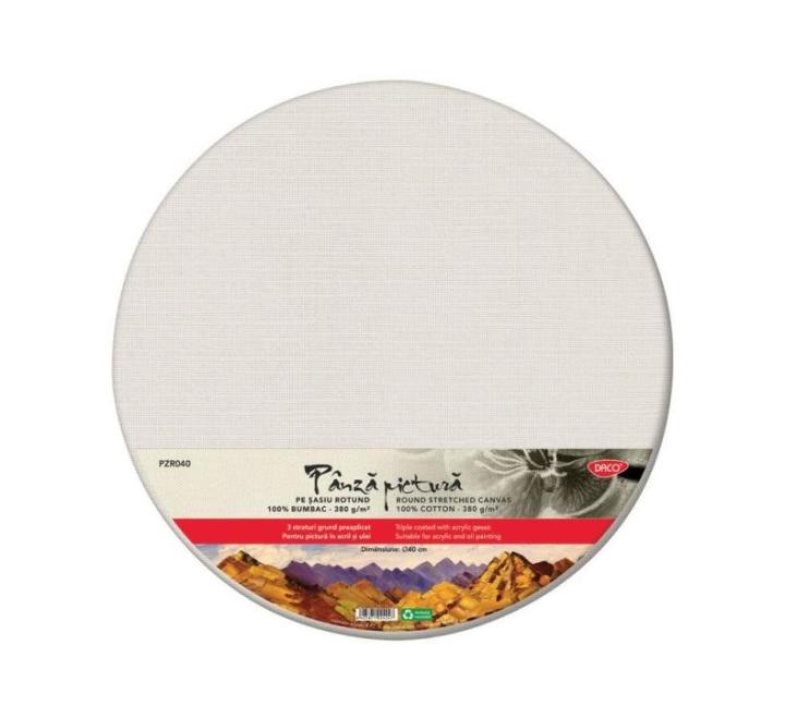 Festővászon kerek 40cm Daco