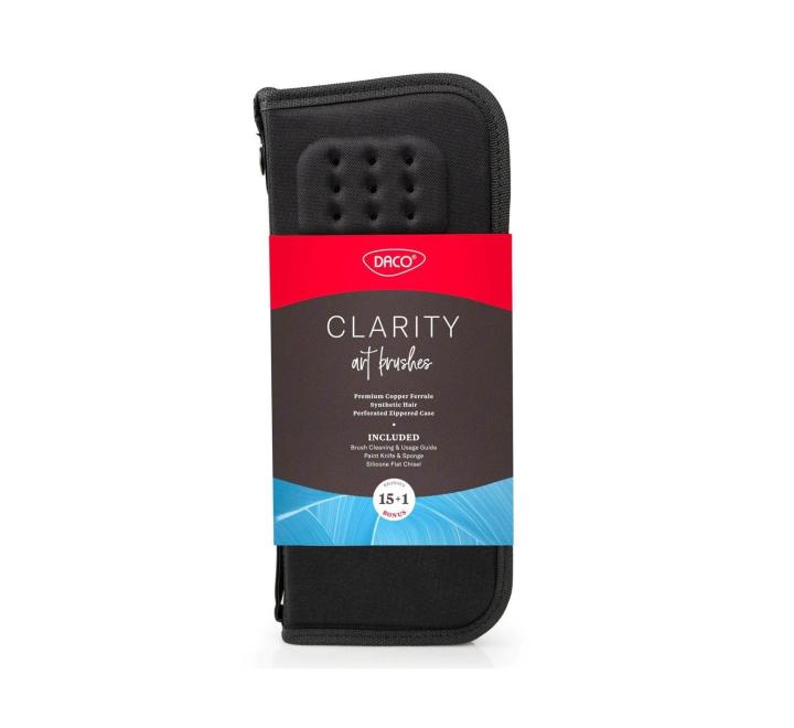 Ecset készlet 15+1 Clarity Daco