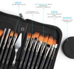 Ecset készlet 15+1 Clarity Daco