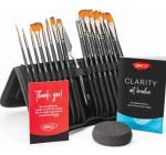 Ecset készlet 15+1 Clarity Daco