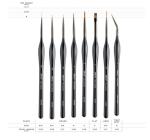 Ecset készlet 7+1  Daco